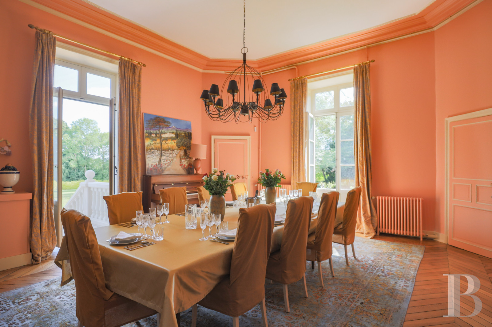 Dans la Sarthe, à l’est du Mans, un château du 19e siècle d’inspiration Renaissance dans son parc de onze hectares - photo  n°12